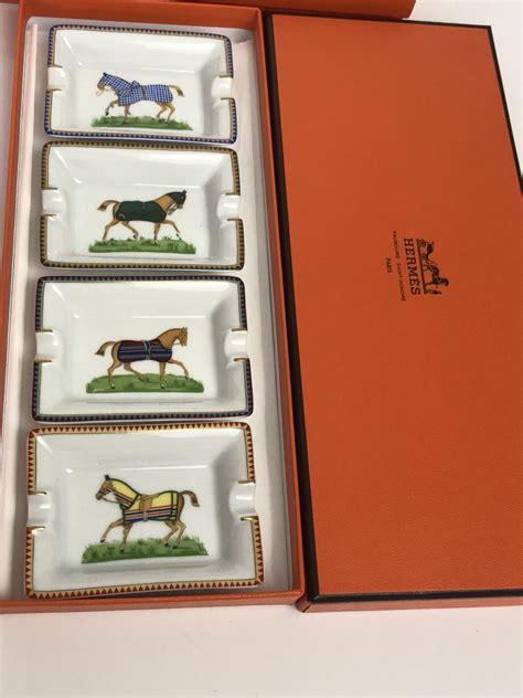 hermes paris porcelaine|hermes porcelain ashtray collections.